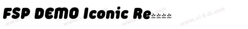 FSP DEMO Iconic Re字体转换 FSP DEMO Iconic Re字体转换